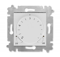 3292H-A00003 16W - Терморегулятор ABB Levit с поворотной ручкой 16А серый / белый 16A - 2CHH920003A6016