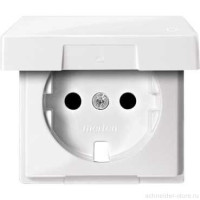 SM Накладка со шторк. и крышк. для розетки 2К+З 16А 250В~, полярно-бел. SM Накладка со шторк. и крышк. для розетки 2К+З 16А 250В~, полярно-бел.