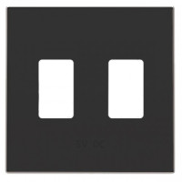 8585.3 NS     Abb NIE  Накладка 2хUSB ЗУ,SKY,чёрн.бархат 2