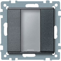 SM,1 КН. ВЫКЛ PLUS, АНТРАЦИТ SM,1 КН. ВЫКЛ PLUS, АНТРАЦИТ