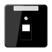 Крышка для ординарной телефонной и компютерной розетки UAE; черная, CD569-1NAUASW Крышка для ординарной телефонной и компютерной розетки UAE; черная, CD569-1NAUASW