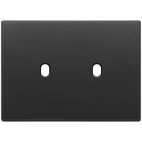 Vimar Накладка плоская, 3 модуля на 2 кнопки,Vintage, антрацит, 22673.2.03