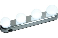 Светильник JAZZway ML-L04-sr, подсветка для зеркал, серебр., 5036734