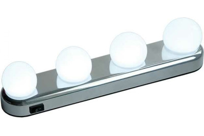 Светильник JAZZway ML-L04-sr, подсветка для зеркал, серебр., 5036734