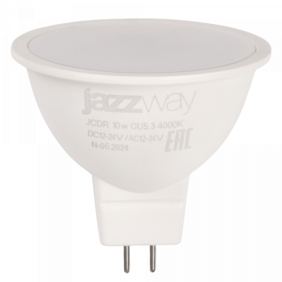Лампа светодиодная Спец. PLED- SP JCDR 10w 4000K GU5.3  12-24V  Jazzway, 5049710