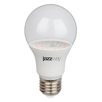 PPG A60 Agro 15w CLEAR E27 IP20  (для растений) Jazzway, 5049444