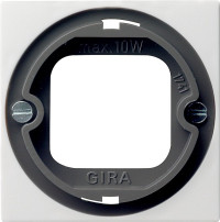 065927 Gira Накладка для штыкового затвора для светового сигнала для крышек со штыковым затвором