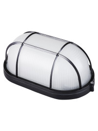 Светильник НПБ1202 черный/овал с реш. 100Вт IP54 TDM Electric, SQ0303-0039