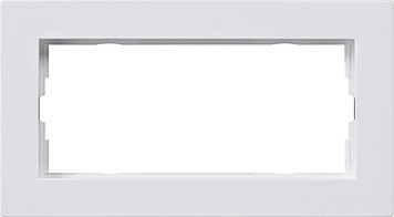 1002225 Gira Двойная рамка без перегородки заподлицо