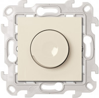 Simon Светорегулятор LED поворотно-нажимной проходной 6-60Вт 230В~ цвета слоновая кость S24 Harmonie, 2412313-031 Simon Светорегулятор LED поворотно-нажимной проходной 6-60Вт 230В~ цвета слоновая кость S24 Harmonie, 2412313-031