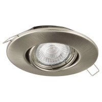 95898 Светодиод. встраиваемый светильник PENETO 1 регулир., 1х3W(GU10), ?108, сталь, никель матовый