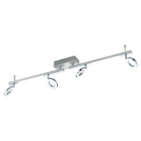 96182 Светодиод. спот с доп. подстветкой CARDILLIO 1, 4х3,2W(LED), 2х3,3W(LED), L985, алюм., сталь,