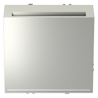 Выключатель встраиваемый VOLTUM S70 карточный 16А, (сталь), VLS010705