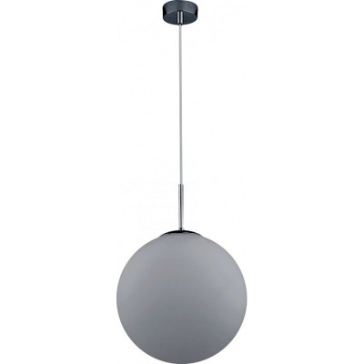 Arte Lamp VOLARE, Подвес, цвет арматуры - ХРОМ, цвет плафона/декора - БЕЛЫЙ, 1х60W E27, A1563SP-1CC