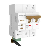 Werkel W1002P6301 / Умный автоматический выключатель 2 P  63 A  C  6 kA, a063127
