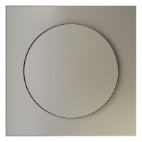 Накладка для светорегулятора поворотно-нажимного, S70 (шелк), VLS002004