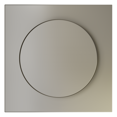 Накладка для светорегулятора поворотно-нажимного, S70 (шелк), VLS002004