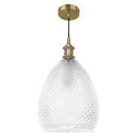 Lightstar 798021 (1252/1.1) Люстра  GENNI 1х40W E27 ЛАТУНЬ/ПРОЗРАЧНЫЙ  (в комплекте)