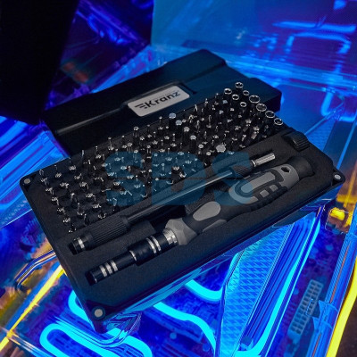 Набор отверток для точных работ RA-05, 106 предметов KRANZ, KR-12-4755