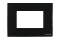 N2474 CN - Рамка итальянского стандарта на 4 модуля, серия Zenit, стекло чёрное - 2CLA247400N3101 N2474 CN - Рамка итальянского стандарта на 4 модуля, серия Zenit, стекло чёрное - 2CLA247400N3101