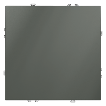 Выключатель встраиваемый VOLTUM S70 одноклавишный 10А, (титан), VLS010106