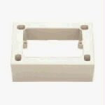 Vimar Коробка настенная для 3 модулей прямоугольная H-48мм, слоновая кость, 09974.A Vimar Коробка настенная для 3 модулей прямоугольная H-48мм, слоновая кость, 09974.A
