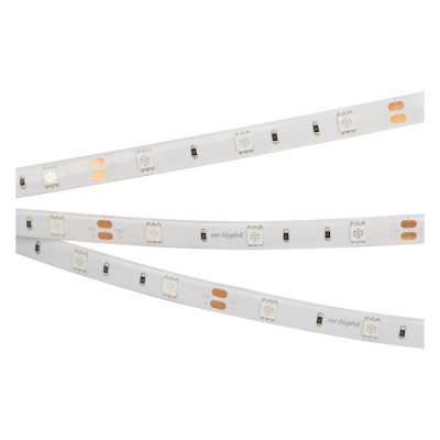 Светодиодная лента RTW 2-5000SE 12V Green (5060, 150 LED, LUX) (Arlight, 7.2 Вт/м, IP65), 016508