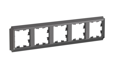 ATN100605 - ATLASDESIGN ANTIQUE 5-постовая РАМКА, универсальная, МОККО, Systeme Electric