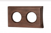 Bironi Рамка 2 постовая для скрытого монтажа (Винтаж на бревно 220мм), BF4C20-620-18