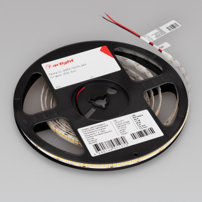 Лента UL-A252-10mm 24V Day5000 (11 W/m, IP20, 5m) (Arlight, 7 лет), 042316