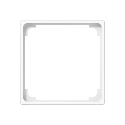 A590ZWW - Промежуточная рамка для монтажа стандартных изделий с платой 50?50 мм; белая, Jung