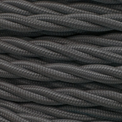 BIRONI Графит матовый Витой провод 3*2,5 50м, B1-435-713-50