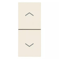 Vimar Две кнопки взаимоблокируемые NO+NO 10A, конопляный, 30062.C Vimar Две кнопки взаимоблокируемые NO+NO 10A, конопляный, 30062.C