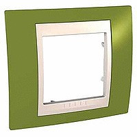 ХАМЕЛЕОН РАМКА 1-постовая, БЕЖЕВЫЙ/ ФИСТАШКОВЫЙ