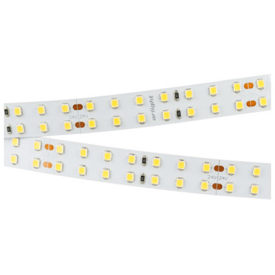 Светодиодная лента RT-A196-15mm 24V Warm3000 (20 W/m, IP20, 2835, 5m) (Arlight, Открытый), 020389(2)