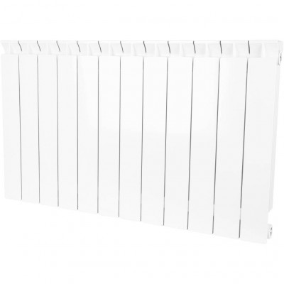 STOUT STYLE 500 12 секций радиатор биметаллический боковое подключение (белый RAL 9010)