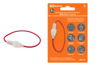 Держатель для плавких вставок ДПВ 5х20 на провод TDM Electric, SQ0216-0103