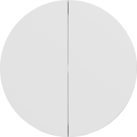 Donel D16 глянцевый белый Клавиша 2-я, DO29503