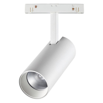 Novotech 358423 SHINO NT20 045 белый Трековый светильник для низков. шинопровода IP20 LED 4000K 20W 48V FLUM