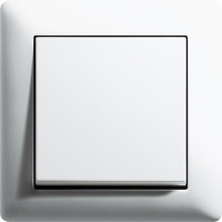 Gira Выключатель 1-клавишный, матовый белый, серия Standard Gira Выключатель 1-клавишный, матовый белый, серия Standard