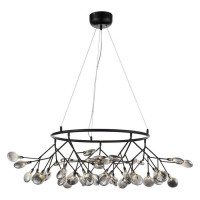 ST LUCE SL411.443.45 Люстра подвесная ST-Luce Черный/Дымчатый G4 45*1,5W