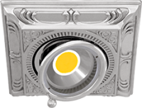 FD1024CCB Fede Светильник встраиваемый поворотный SIENA, Bright Chrome