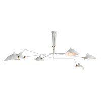 ST LUCE SL305.502.06 Люстра потолочная ST-Luce Белый/Белый E27 6*60W