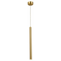 ST LUCE ST153.343.03 Светильник подвесной Латунь LED 1*3W 4000K 255Lm Ra  IP20 D30xH1 500 180-240V