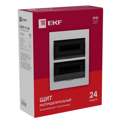 ЩРВ-П-24 IP41 PROXIMA EKF, pb40-v-24