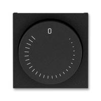 3294H-A00130 63 - Накладка ABB Levit для механизма регулирования скорости вращения вентилятора антрацит / дымчатый чёрный