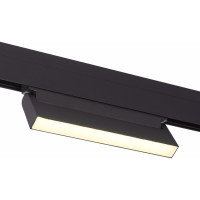 ST LUCE ST363.446.12 Магнитный трековый светильник Черный LED 1*12W 4000K 720Lm Ra>90 120 IP20 L219xW22xH108 48V