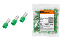 Наконечник-гильза Е6018 6мм2 с изолированным фланцем (100шт) TDM Electric, SQ0512-0005