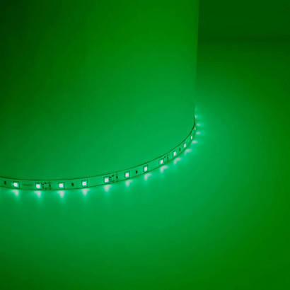 Лента светодиодная, 60SMD(2835)/m 4.8W/m 12V IP65 5m зеленый , LS604, Feron 27675