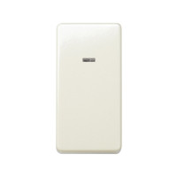 Simon S27 Переключатель  с подсветкой узкий 10А 250В~, сл.кость, 27204-61